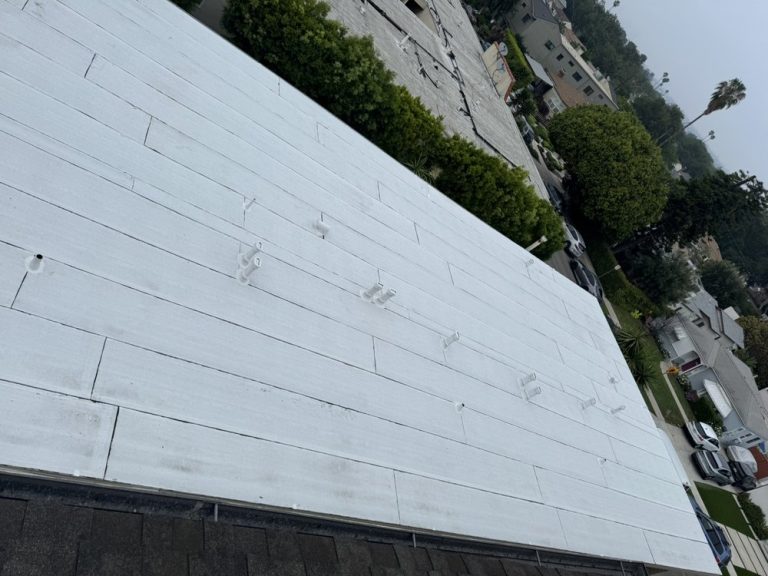 3-ply torch-down roof system installed in Northridge by Crown Roofing and Repairs Inc
