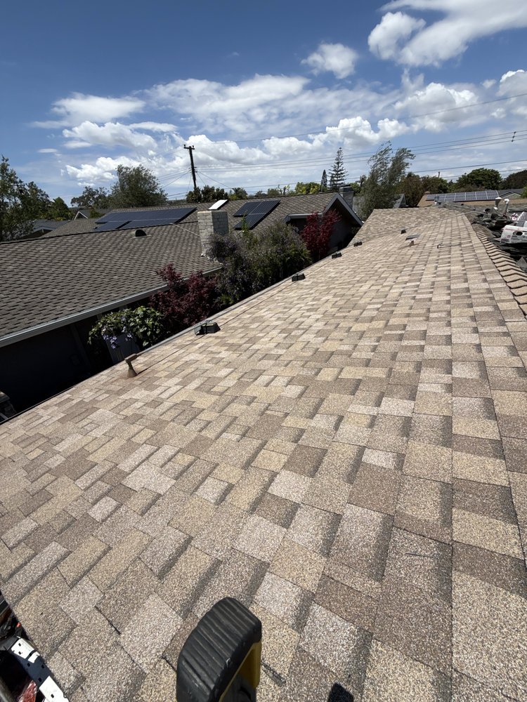 Owens Corning cool roof shingle installation in Los Angeles by Crown Roofing and Repairs Inc