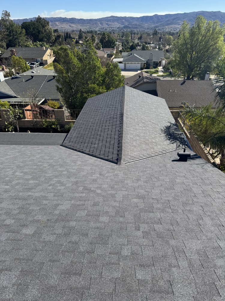Full re-roofing project in Simi Valley by Crown Roofing and Repairs Inc